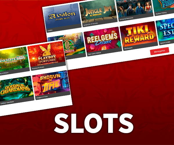 Online Slot games are available at casino section of Royal Vegas