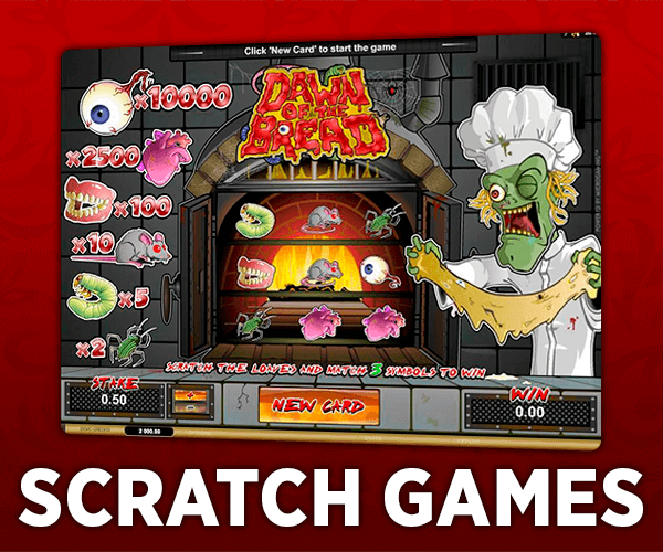 Online Scratch games at Royal Vegas Casino