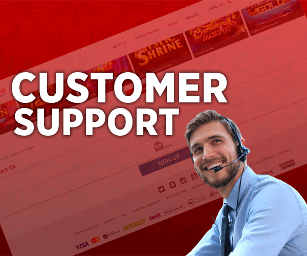 Customer support service for users from Canada